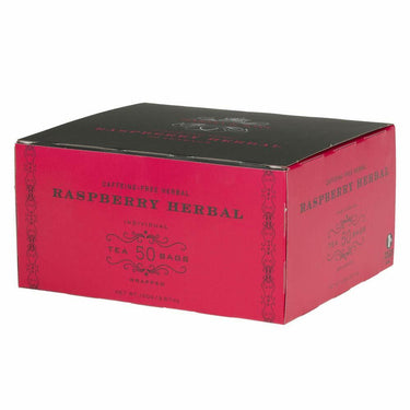 Harney & Sons Raspberry Tea, Caffiene Free Herbal, Red, 50 Count